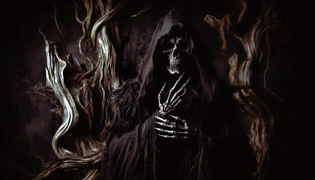 ¿La Santa Muerte puede dañar a los niños? La verdad revelada. 1 ai generated 9076128 1280
