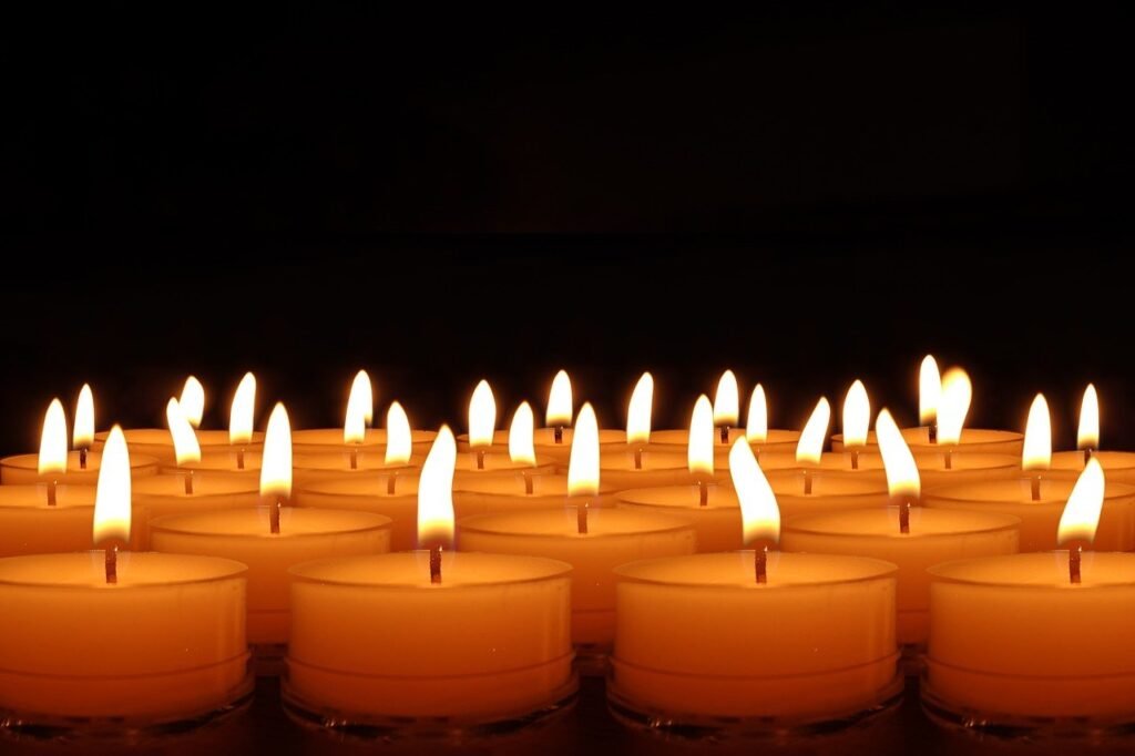 velas encendidas