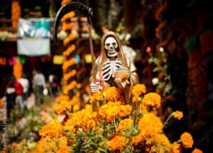 santa muerte altar